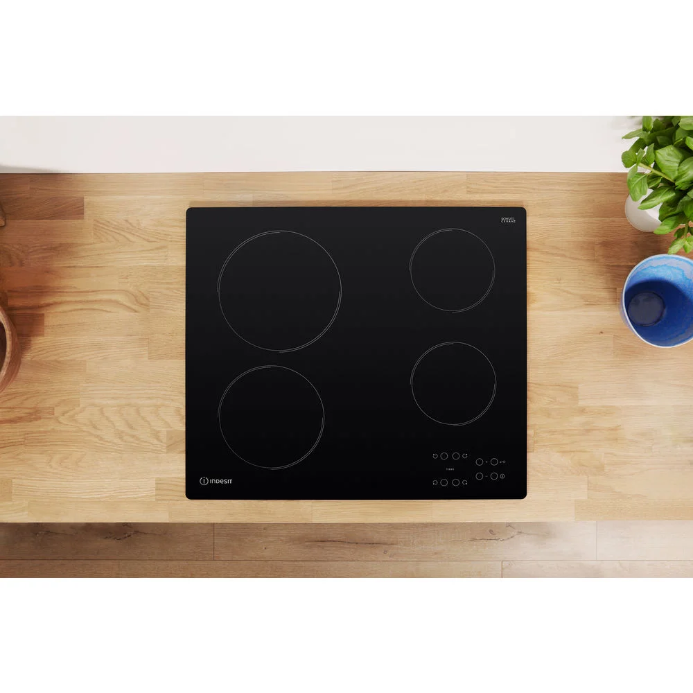 INDESIT RI 161 C, PRETO, EMBUTIDO, CER&Acirc;MICA, VIDR.