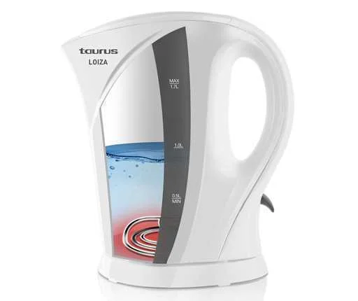Chaleira Taurus Loiza 2200 W Branco Pl&aacute;stico 1,7 L 