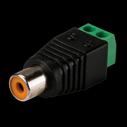 Conector - Rca Hembra - Salida / 2 Terminales - .