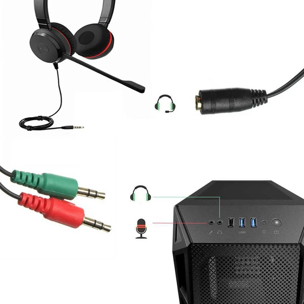 Adaptador Ewent Pc Headset