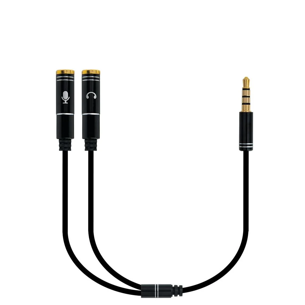Cabo &Aacute;udio Splitter Ewent Ec1641 2xjack 3.5mm 0.3m Preto