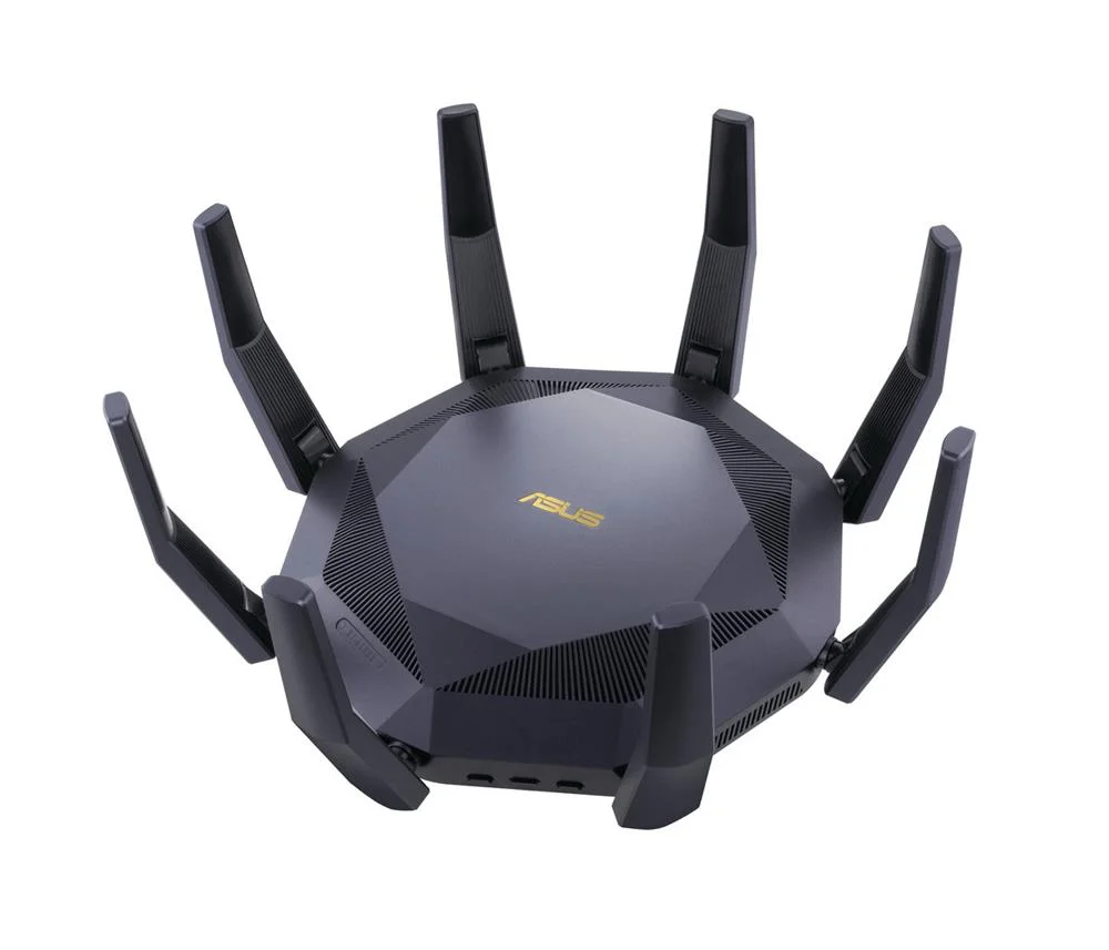 Asus Rt-Ax89x Ax6000 Aimesh Wireless Router Ethernet Dual-Band (2.4 Ghz / 5 Ghz) Black