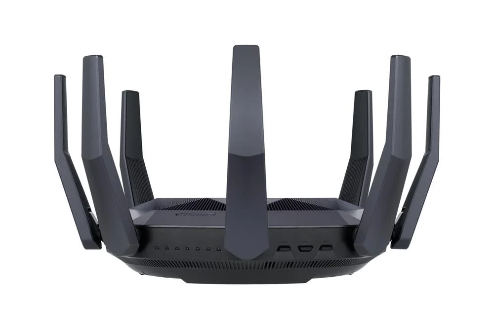 Asus Rt-Ax89x Ax6000 Aimesh Wireless Router Ethernet Dual-Band (2.4 Ghz / 5 Ghz) Black