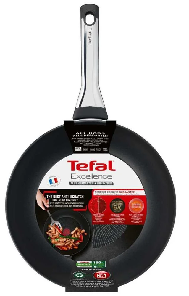 Frigideira Wok Tefal G2691932 Preto (&Oslash;28 Cm) 