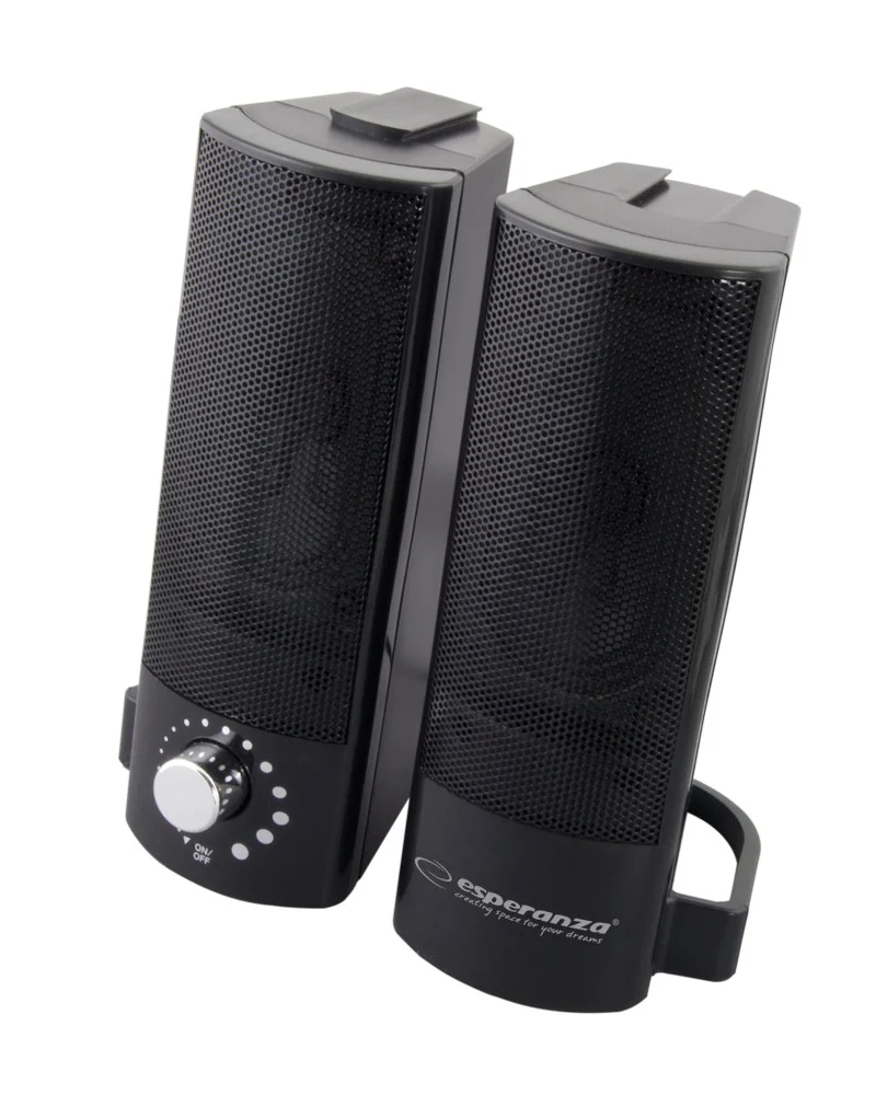 Colunas Pc 2.0 2x2.5w Usb - Esperanza