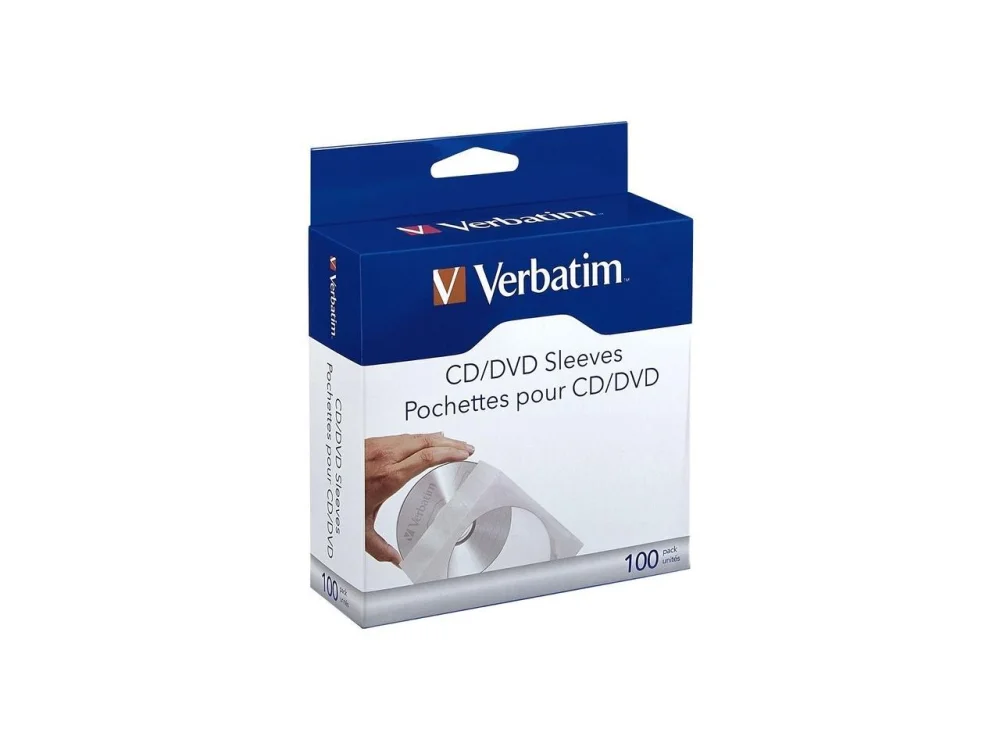 Verbatim 49976, 100 Discos, Papel