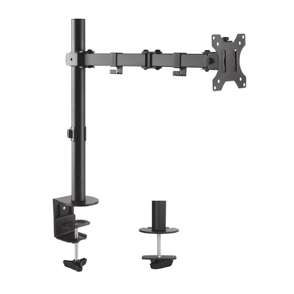 Suporte de Mesa para Ecr&atilde; Aisens Preto 