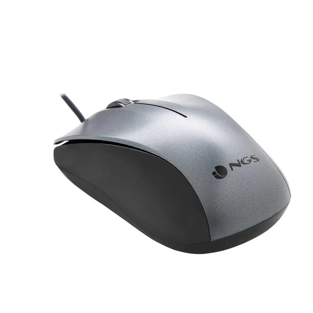 Rato &Oacute;ptico Crew 1200 Dpi Cinzento - Ngs
