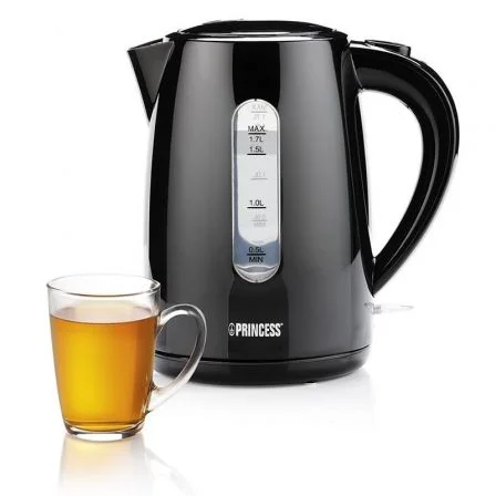 PRINCESS 236017, 1,7 L, 2200 W, PRETO, INDICADOR .