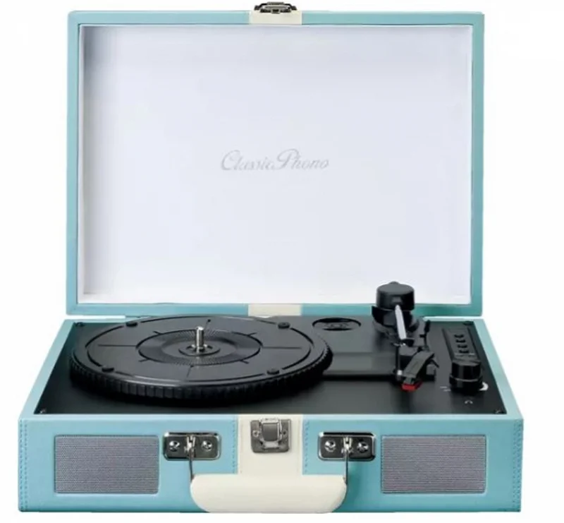 Gira Discos Tt 110 Retro (Azul) - Lenco