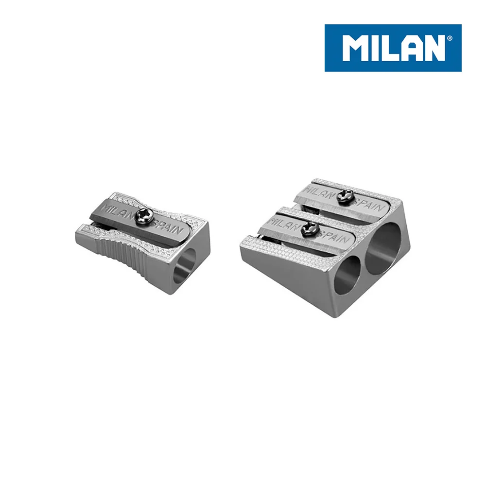 Bl&iacute;ster com 2 Afias de Alum&iacute;nio Milan