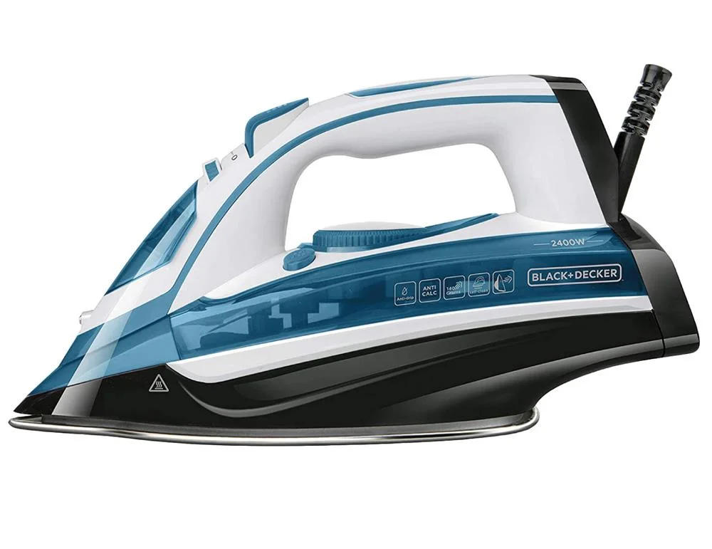 Steam Iron Black+Decker Bxir2402e (2400w; White)