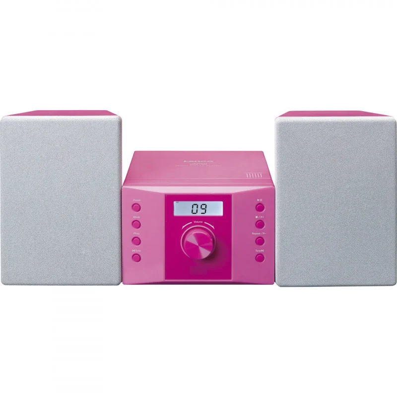Aparelho De Som Com R&aacute;dio Fm/cd Player Rosa Lenco