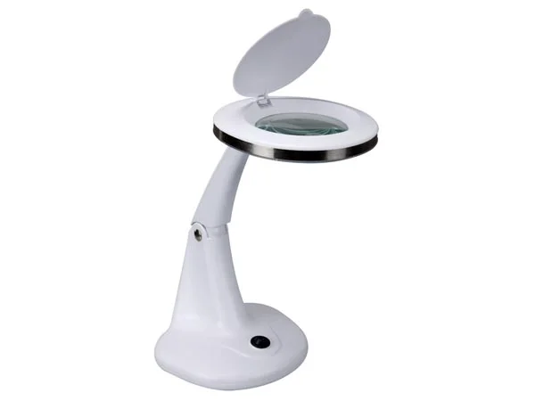 Candeeiro com Lupa e Leds 3 + 12 Dioptrias 6 W