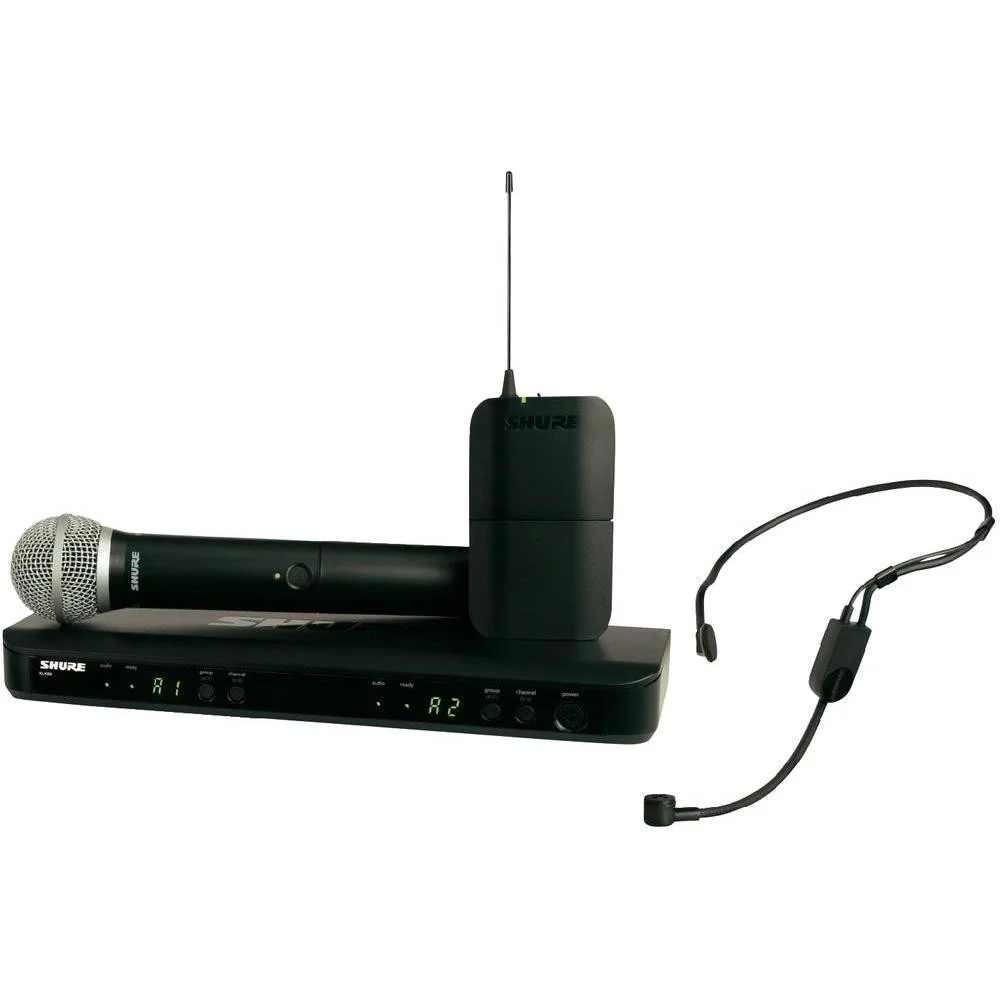 Microfone De Cabe&ccedil;a Pg58 E Pga31 S/fio 518-542 Mhz