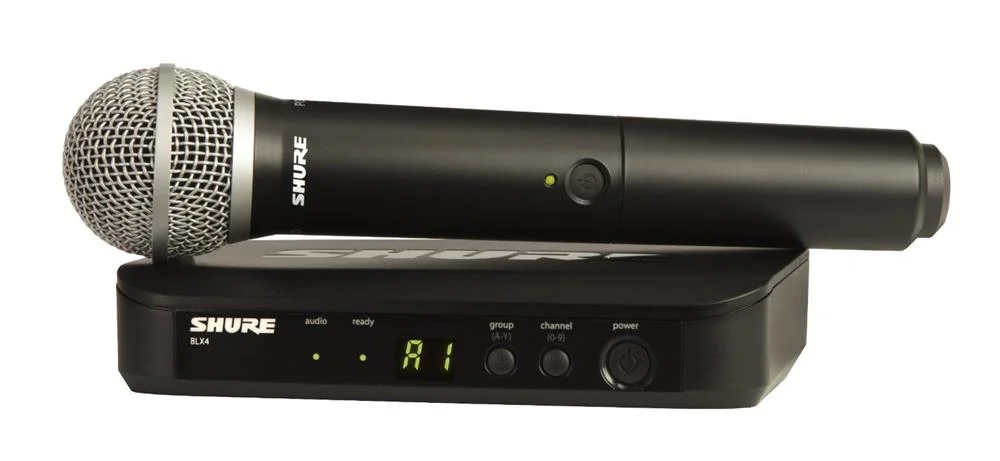 Sistema Inal&aacute;mbrico Pg58 de Mano Con Receptor de .