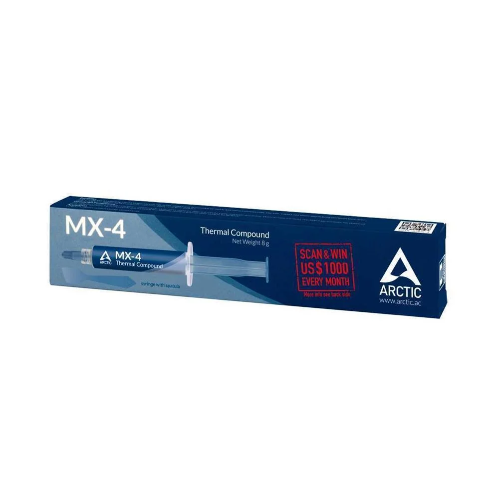&Aacute;rtico Mx-4, Pegamento T&eacute;rmico, 2.5 G/Cm&sup3;, Azul, .