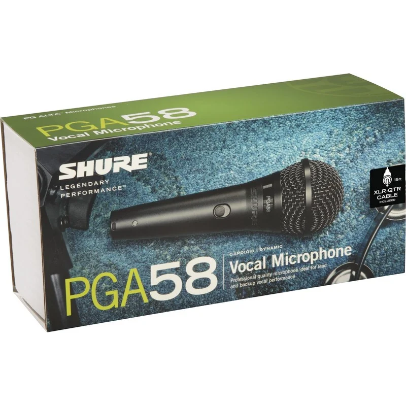 Micr&oacute;fono Din&aacute;mico Vocal Con Interruptor Y Cable .