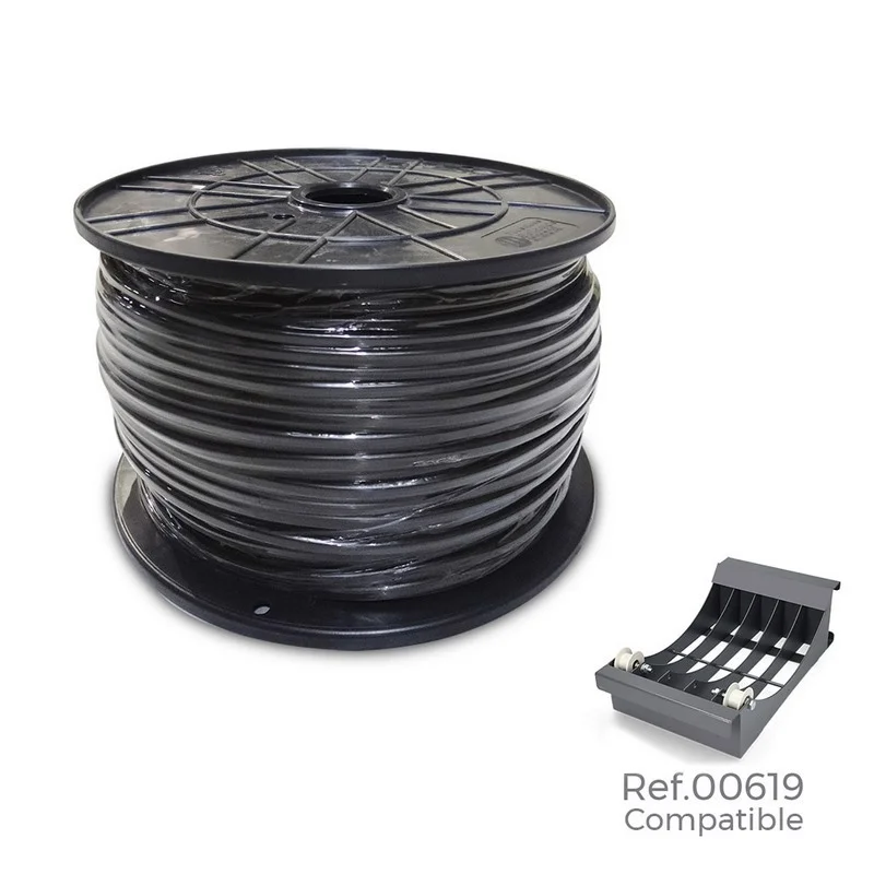 Bobine Cabo Flexivel 2,5mm Preto 800m (Bobine Grande &Oslash;400x200mm)