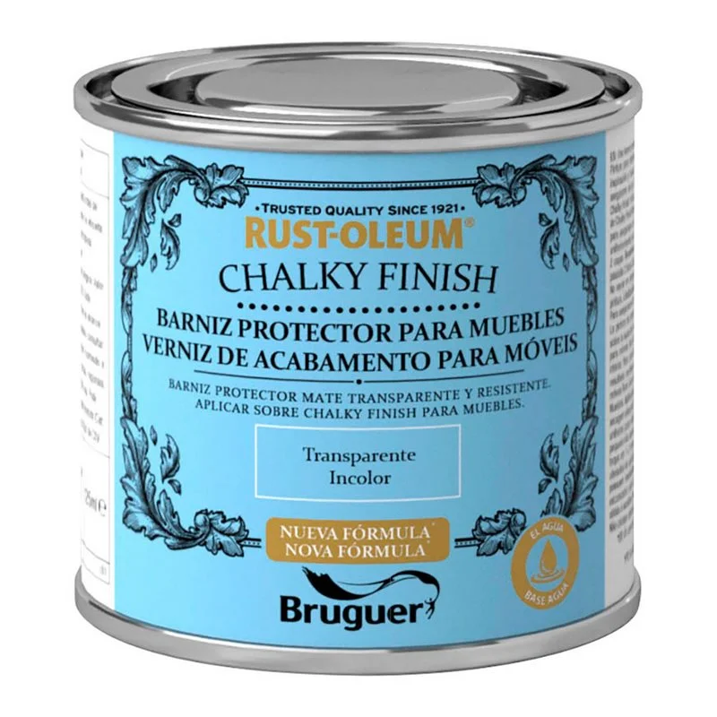 Verniz Para M&oacute;veis Chalky Finish 125ml Transparent