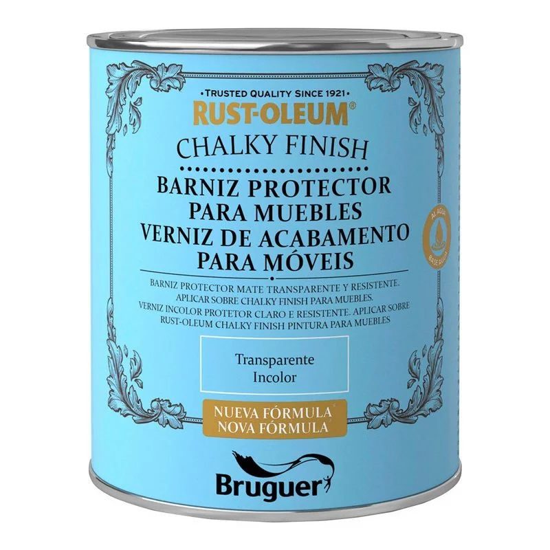 Verniz Para M&oacute;veis Chalky Finish 750ml Transparent
