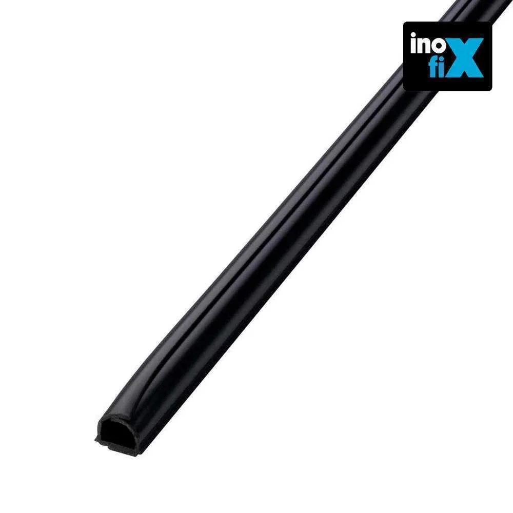 Cablefix Adhesive 8x7mm  Preto 4mts (Blister) Ino.