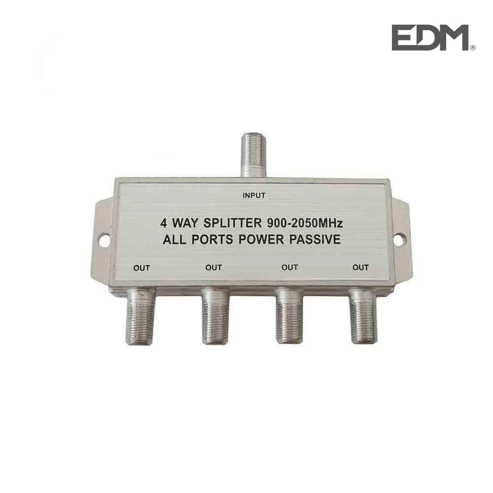 Repartidor 4 Vias 900-2050 Mhz Somente Parabolica