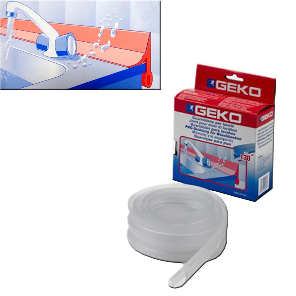 Perfil Pvc para Lavatorio Transparente 130cm