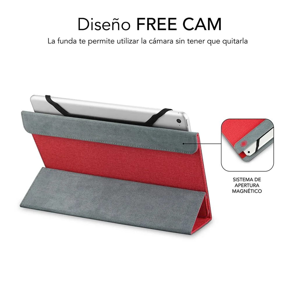 Subblim Funda Tablet Freecam Case 10,1" Red