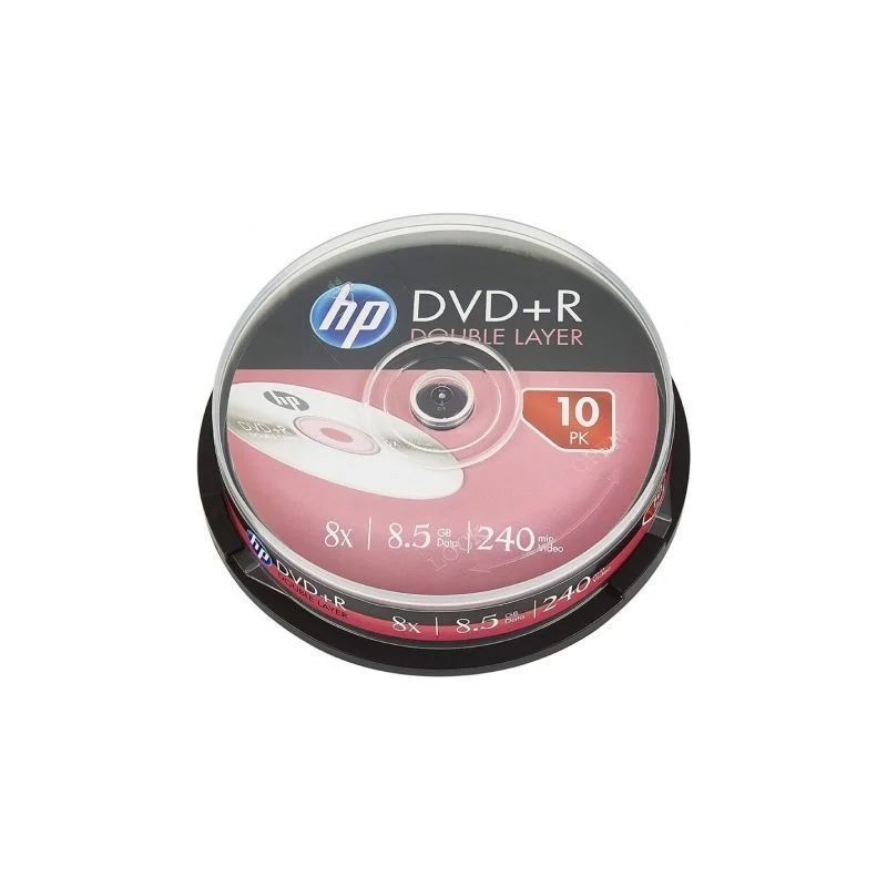 DVD+R HP DRE00060-3 DL 8X/ Tarrina-10uds