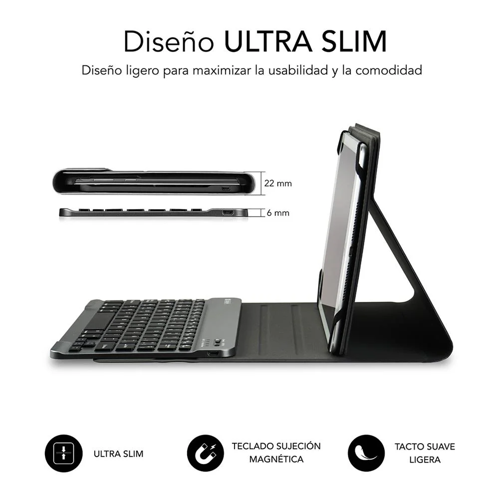 Subblim Funda Con Teclado Keytab Pro Bluetooth 10.