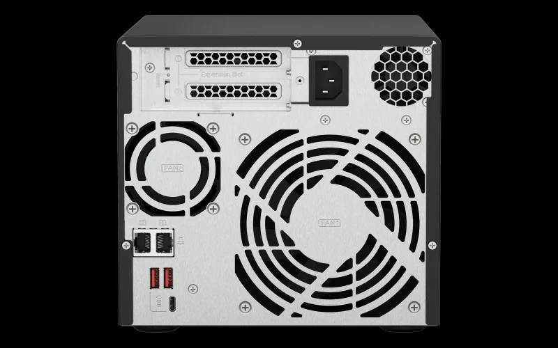 Nas Ts-473a 4 Bay Tower Ethernet Lan Amd Ryzen Embedded V1500b 8gb Ddr4 Preto - Qnap