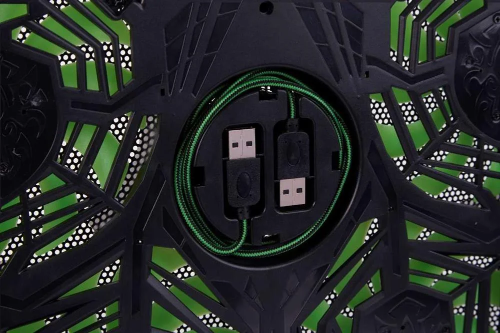 Base De Refrigera&ccedil;&atilde;o Para Portatil 17" - Verde