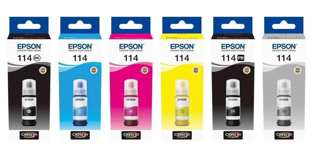 Epson Tinteiro Azul 114 Et-8500/8550