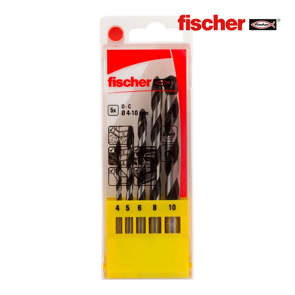 Brocas Para Bet&atilde;o 4/5/6/8/10 Mm - Pack 5 Unidades