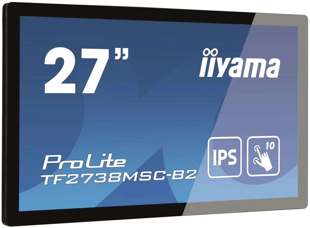 Monitor Touch Prolite Ips LED 27" Tf2738msc-B2 Full Hd Preto - Iiyama