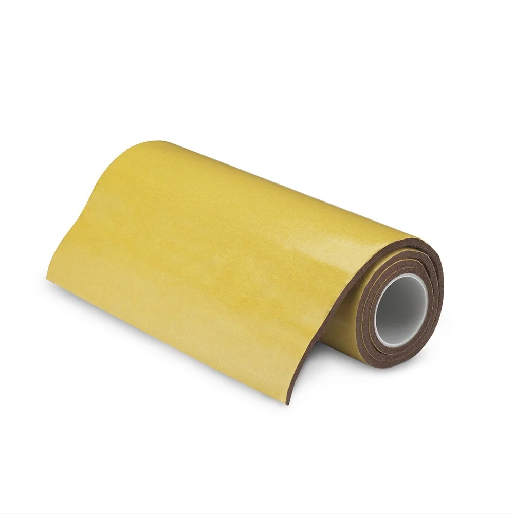 Adesivo De Feltro Sint&eacute;tico Castanho 200x500mm