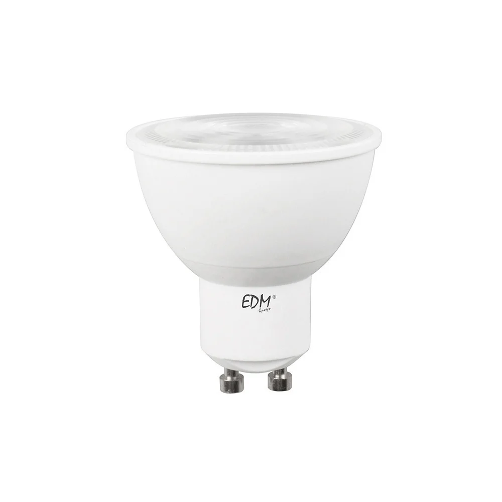 L&acirc;mpada Dicroica LED Gu10 7w 550lm 6400k Luz Fria 45&deg; &Oslash;5x5,5cm Edm