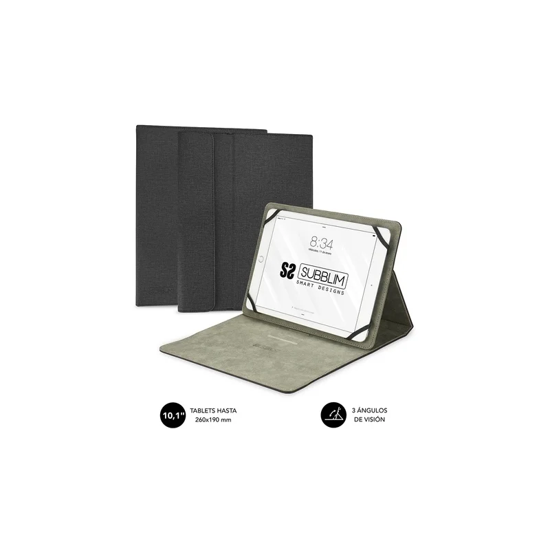 Capa Tablet 10.1'' Universal Preto Subblim
