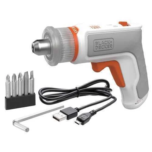 Aparafusador para Montagem de M&oacute;veis Hexdriver 3,6v Bcrta01-Xj Black+Decker