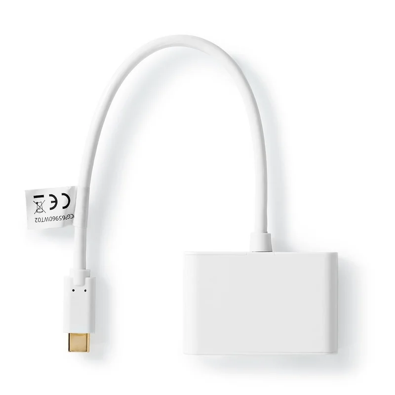 Adaptador Usb-C 3.0 - 2 X Usb-A Macho 1gb/S