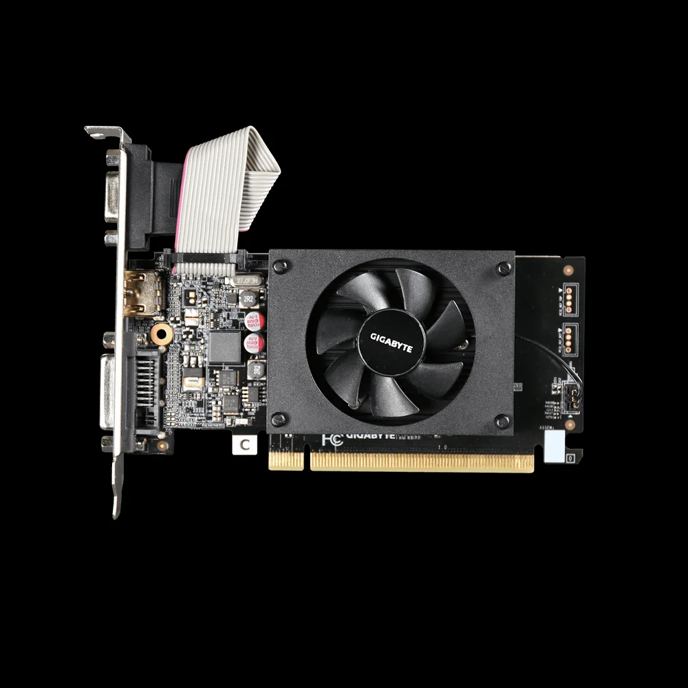 Tarjeta Gr&atilde;fica Gigabyte Gt 710 2gb Gddr3 2.0