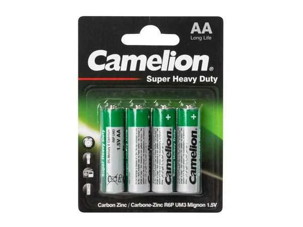 Pilhas N&atilde;o Recarregaveis AA / Lr6 1,5v-960mah