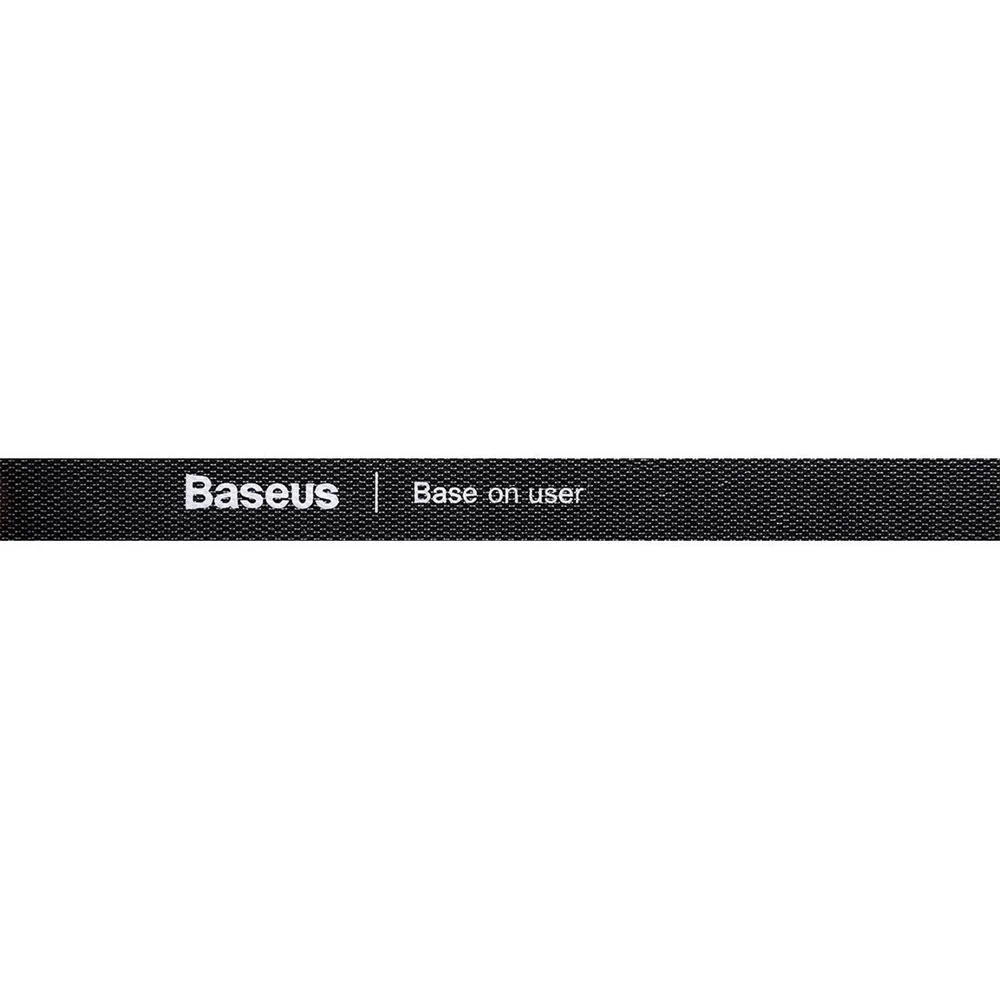 Organizador de Cabos Velcro 1m Preto