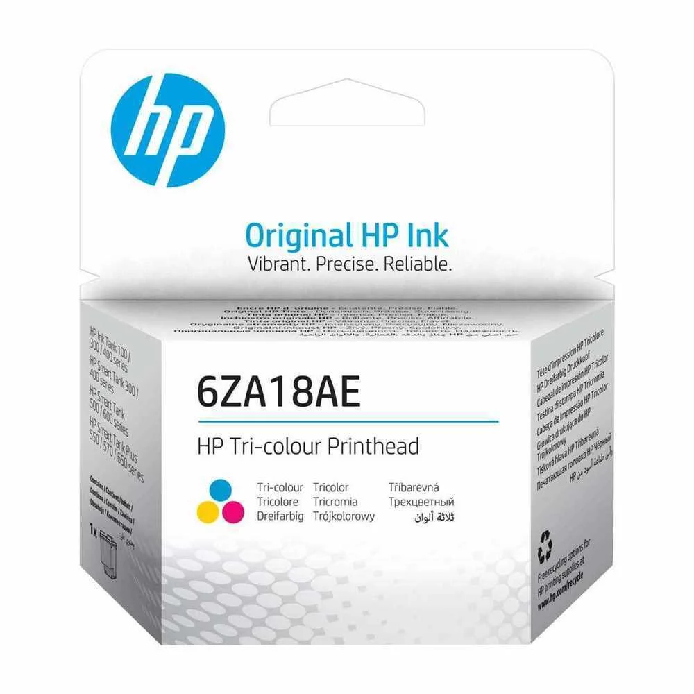 Cabe&ccedil;a de Impress&atilde;o Hp 6za18ae Tricolor