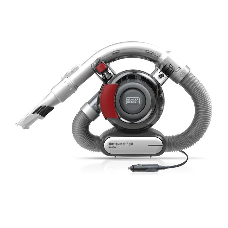 Aspirador Coche Flexi 12v Ioc Rojo Y Negro