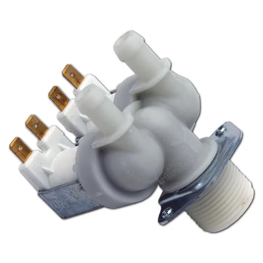 Electrov&aacute;lvula Universal Para Lavadora, 2 V&iacute;as, 1.