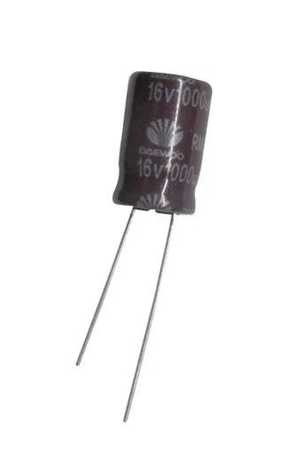 Condensador Eletrol&iacute;tico 1000uf-16v 10x16