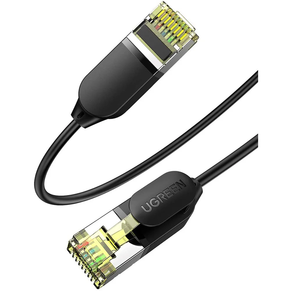 S&iacute;tov&yacute; Kabel Ugreen Nw149, Ethernet Rj45, Cat.7, Ftp, 2m (Cern&yacute;)