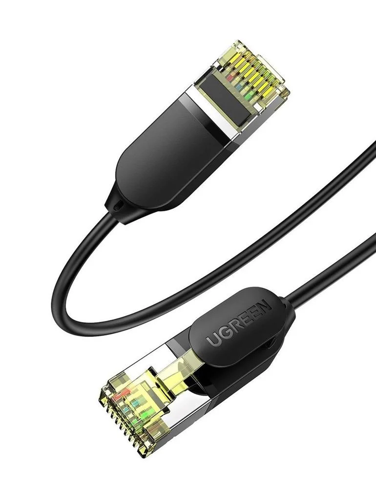 S&iacute;tov&yacute; Kabel Ugreen Nw149, Ethernet Rj45, Cat.7, Ftp, 3m (Cern&yacute;)